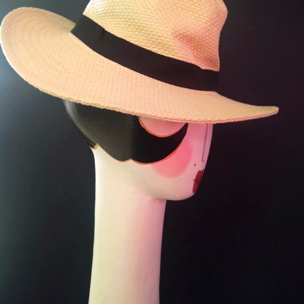 J.CREW Casual Panama-Paper Hat